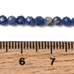 Chapelets de perles en sodalite naturelle&nbsp;G-L653-B02-3mm-01