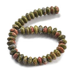 Natur Unakit Perlen Stränge&nbsp;G-P559-A06-02
