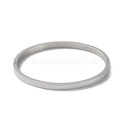 Ensemble de bracelets rainurés en acier inoxydable 304&nbsp;BJEW-F464-02