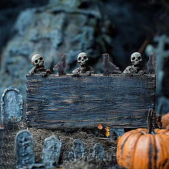 50 Stück Halloween-Dekoration aus Harz&nbsp;DJEW-SP0001-31