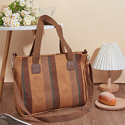 Gestreifte Canvas-Taschen&nbsp;ABAG-CN0001-70A