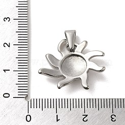 Pendenti in acciaio inossidabile 304 anti-ossidazione&nbsp;STAS-B053-26P