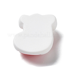 Cabochon in resina opaca a tema natalizio&nbsp;RESI-Q217-03I