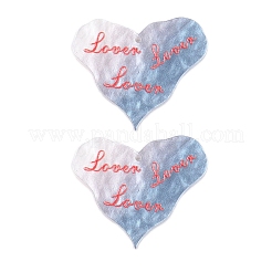 Pendentifs acryliques imprimés&nbsp;OACR-T028-10D