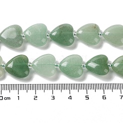 Natürlichen grünen Aventurin Perlen Stränge&nbsp;G-E614-A15-01