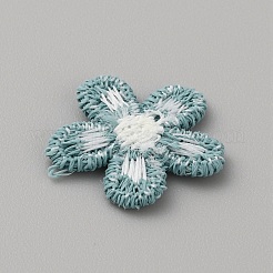 Zweifarbiges gestricktes Ornament-Accessoire aus Polyester&nbsp;DIY-WH0308-417E