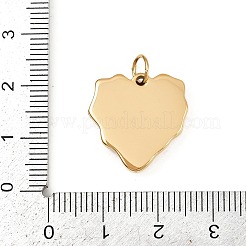 Anhänger aus Edelstahl 304&nbsp;LS-STAS-K307-02A-G