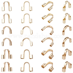 150 pièce 3 styles 304 fil de protection et protecteurs en acier inoxydable chirurgical&nbsp;STAS-TA0006-36G