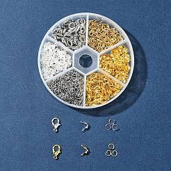 Kit de fabrication de fermoirs mousquetons en alliage de zinc&nbsp;DIY-FS0006-92