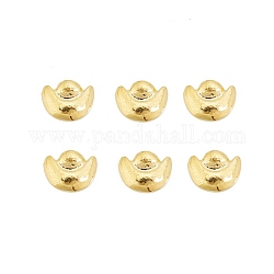 Lingotes de cabujones, clavos de arte de uñas, accesorios para la decoración del arte del clavo, dorado, 5x6.5x2mm