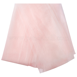 Tessuto di pizzo a rete di nylon, per la decorazione dell'abito da festa, realizzazione di indumenti, roso, 170x0.02cm