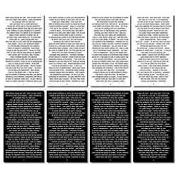 人生のことわざテーマステッカー  ラベル貼付絵ステッカー  DIY写真日記スクラップブック装飾用  ブラック＆ホワイト  言葉  ステッカー：195x110x2mm  8枚/セット