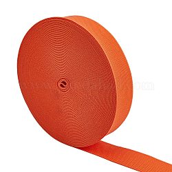 Ultra breites dickes flaches Gummiband, Gurtzeug Nähzubehör, orange, 30 mm