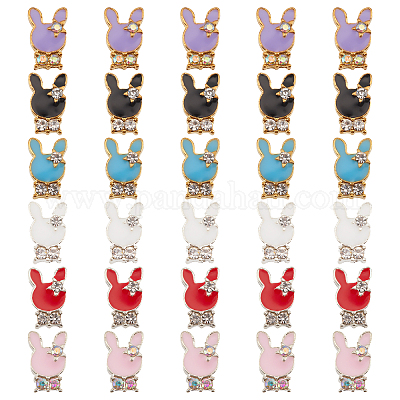Shop OLYCRAFT 30Pcs Rabbit Resin Filler 6 Colors Epoxy Resin Supplies  Animal Theme Epoxy Resin Filling Accessories for Jewelry Making Nail Art -  11x7x3mm for Jewelry Making - PandaHall Selected
