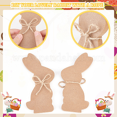 Kit De Pâques Forhome – 310 Pièces : Pendentifs Bois, Peinture, Stickers – DIY Enfants