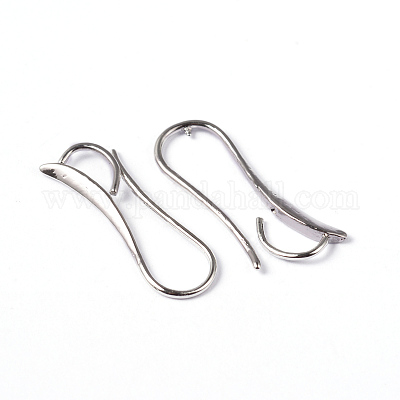Crochet d'oreille en laiton&nbsp;KK-C1277-1