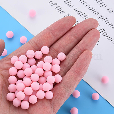 Perline acrilico opaco&nbsp;MACR-S373-57-K04-1
