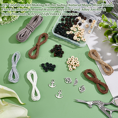Wholesale PandaHall Wrap Bracelets Kit for Men Women 