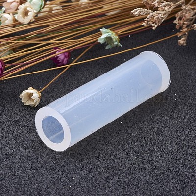 1 pcs Cylinder tube Mold pendant Resin Silicone Mould Jewellery