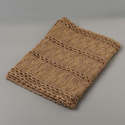 Ramie-Tischläufer für Esstisch&nbsp;AJEW-WH20059-33A-1