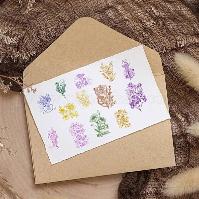 Wholesale CRASPIRE Silicone Clear Stamps Vintage Flower Frame