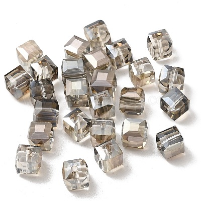 Perles en verre electroplate&nbsp;EGLA-E006-1G-1