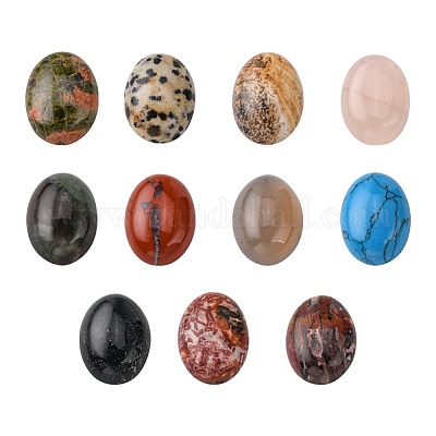 Cabuchones de piedras preciosas&nbsp;X-G-H1596-18x13x5mm-M-1