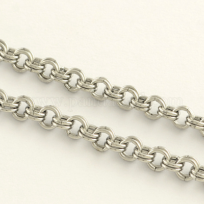 5m Ship In Bulk Jewelry Making Meter Round Rolo Chain Stainless Steel  Handmade 2 5 3 4 6 8 10mmr Olo Chain From Jewelry Findi284n From Nnbvc,  $8.04