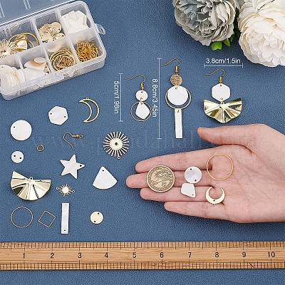 Jewelry Making Starter Pack DIY Craft Earring Supplies Kit Jewelry