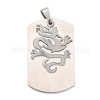 2-Hole Stainless Steel Dog Tags