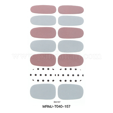 Nagelkunstaufkleber der vollen Abdeckung MRMJ-T040-157-1