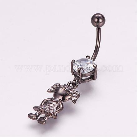 Piercing Jewelry ZIRC-J017-01B-1