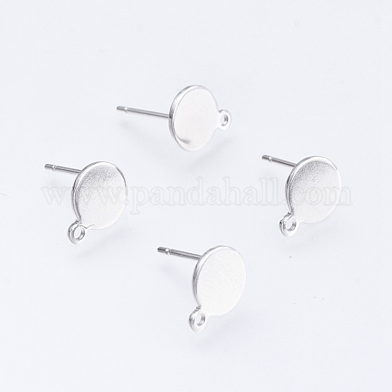 Accessoires de puces d'oreilles en 304 acier inoxydable STAS-D445-150-B-1