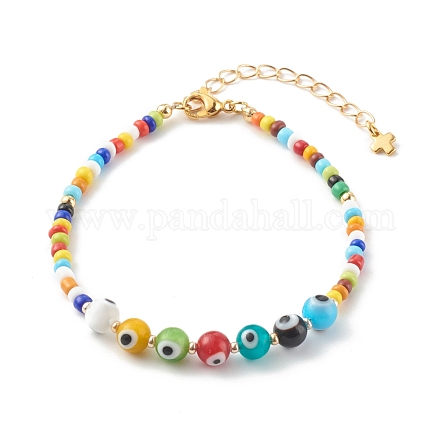 Bracelets de perles BJEW-JB06329-02-1