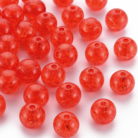 Perles en acrylique transparentes craquelées MACR-S373-66A-N08-1