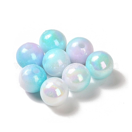 Opaque Acrylic Beads OACR-Z016-01A-06-1