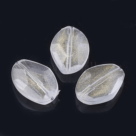 Abalorios de acrílico transparentes TACR-Q264-03-1