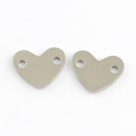 Conectores de eslabones de acero inoxidable corazón STAS-Q169-02-1