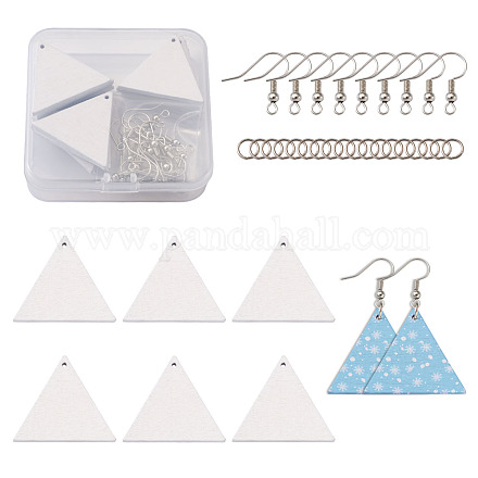 Kits de fabrication de boucles d'oreilles bricolage DIY-TA0008-22P-1