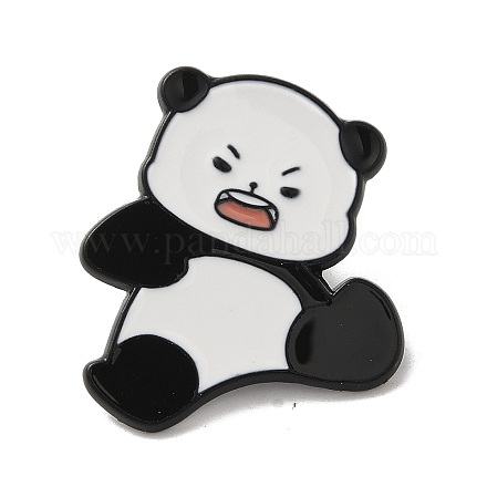 Spilla smaltata panda JEWB-P036-A09-1