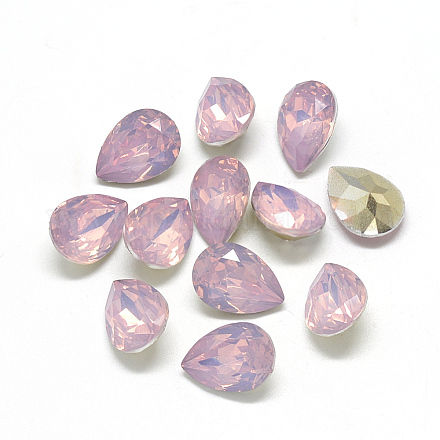Pointed Back Resin Rhinestone Cabochons RESI-T014-13x18mm-A10-1