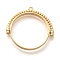 Alloy Open Back Bezel Pendants, For DIY UV Resin, Epoxy Resin, Cadmium Free & Nickel Free & Lead Free, Flat Round, Light Gold, 32x32.5x3.5mm, Hole: 1.4mm