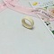 1Pc Acrylic Finger Rings for Women, Beige, US Size 6(16.5mm)