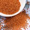 MIYUKI Round Rocailles Beads, Japanese Seed Beads, 11/0, (RR9) Silverlined Tangerine, 11/0, 2x1.3mm, Hole: 0.8mm, about 5500pcs/50g