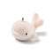 Flocky Resin Pendants, with Platinum Iron Loop, Whale, 21x25x33mm, Hole: 2mm