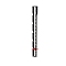Aluminum Deckle Rulers Kit, Rectangle, Black, 152x17mm
