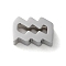 Constellation 304 Stainless Steel Charms, Aquarius, 6x9x3mm, Hole: 2mm