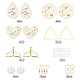 Kit per la creazione di orecchini pendenti fai da te sunnyclue DIY-SC0012-82-2