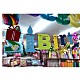 Happy Birthday Velvet Letter Banners Children Birthday Party Decoration AJEW-A023-03A-2