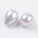 Perla de concha perlas medio perforadas BSHE-G017-16x12mm-08-2